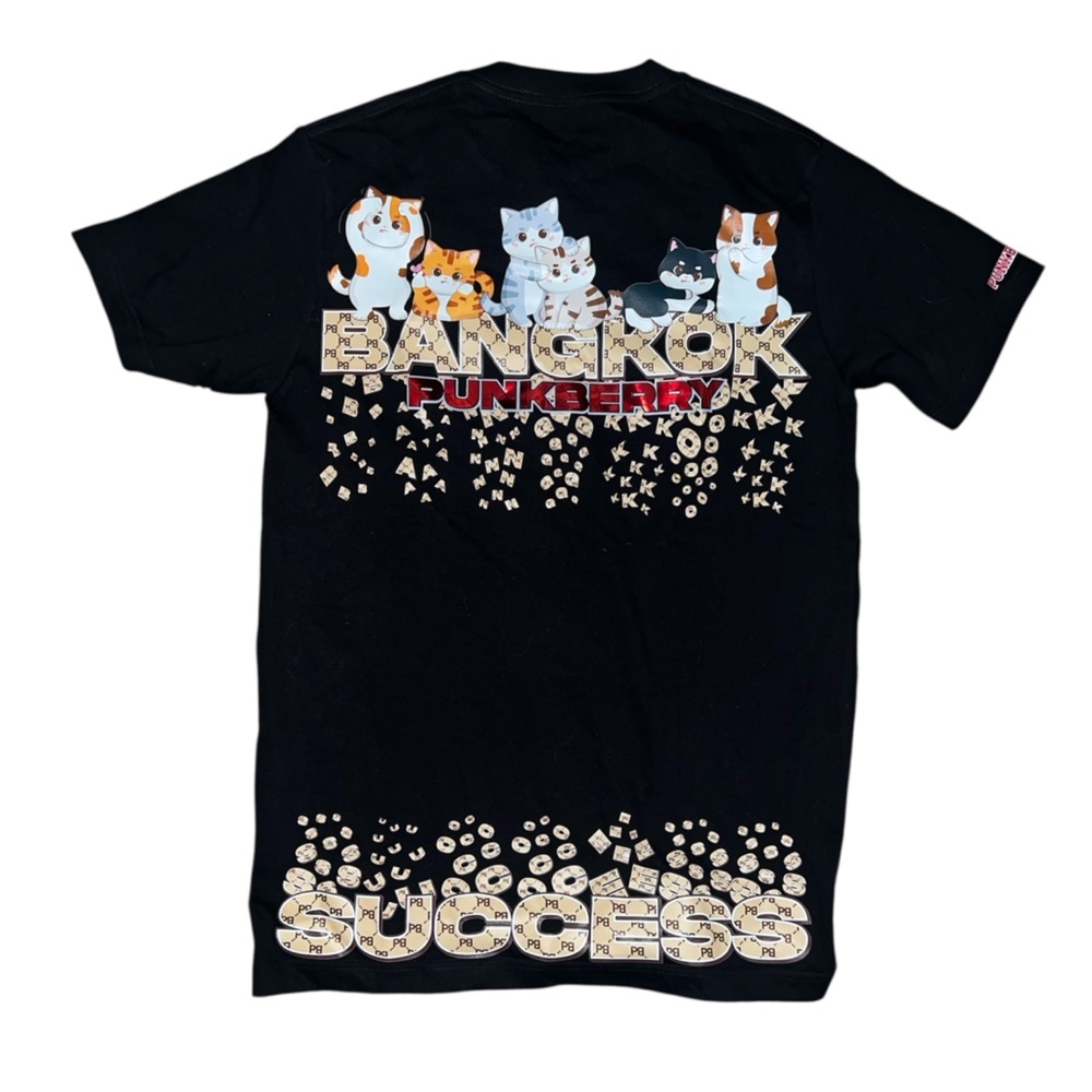 Punk Berry Bangkok “Success” Cat T-shirt Size Medium